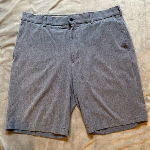 Walter Hagen Men's Charcoal Flat Front Shorts